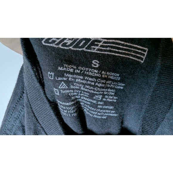 G.I. Joe Cobra T-Shirt Black -Small- - Picture 3 of 3